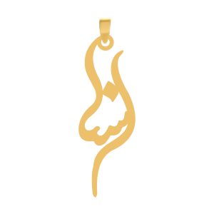 آویز طلا نام اسنا