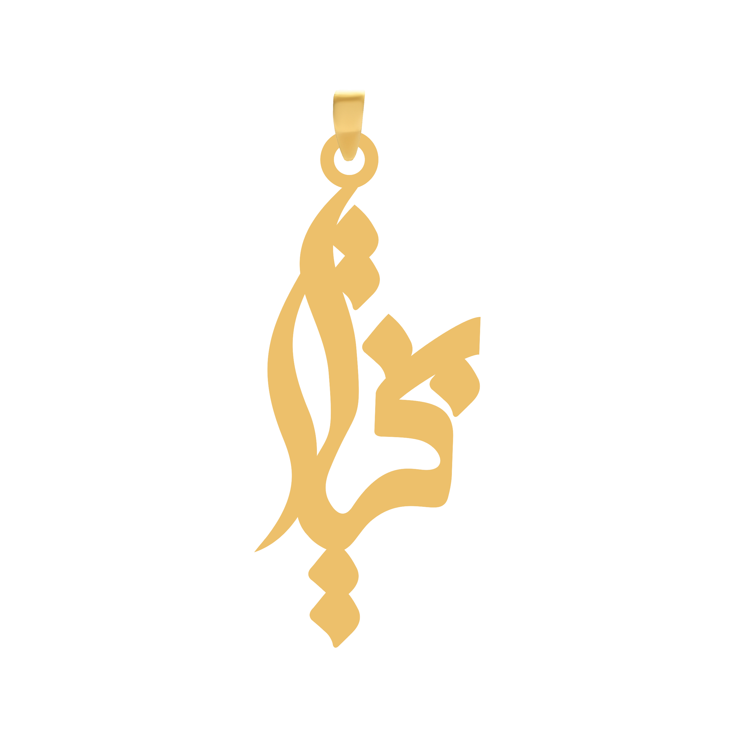 آویز طلا اسم بختیار آویز طلا اسم بختیار
