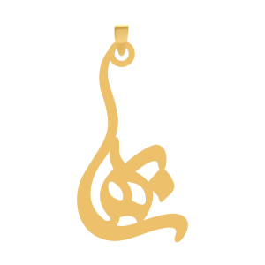آویز طلا اسم بهسا